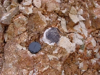 Calcedonia var. ágata